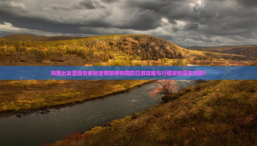 鸡西出发至西安秦始皇帝陵博物院四日游攻略与行程安排是怎样的？