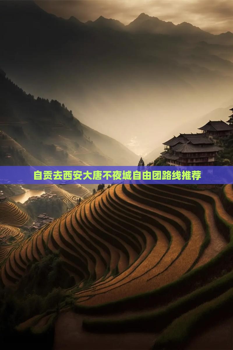 自贡去西安大唐不夜城自由团路线推荐