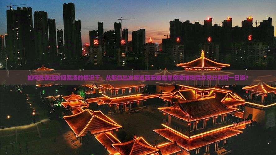 如何在保证时间紧凑的情况下，从邢台出发游览西安秦始皇帝陵博物院并充分利用一日游？