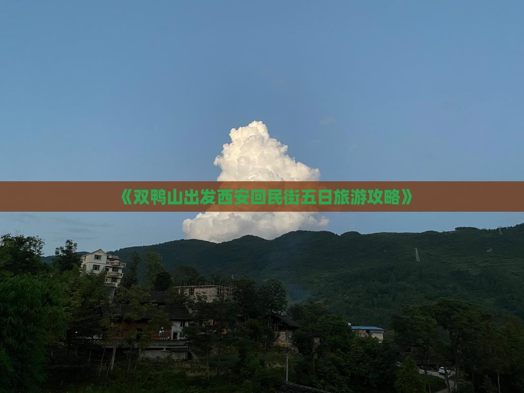 《双鸭山出发西安回民街五日旅游攻略》