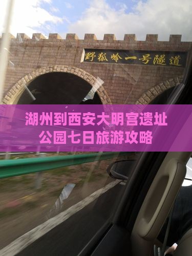 湖州到西安大明宫遗址公园七日旅游攻略