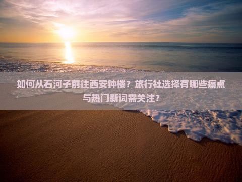 如何从石河子前往西安钟楼？旅行社选择有哪些痛点与热门新词需关注？