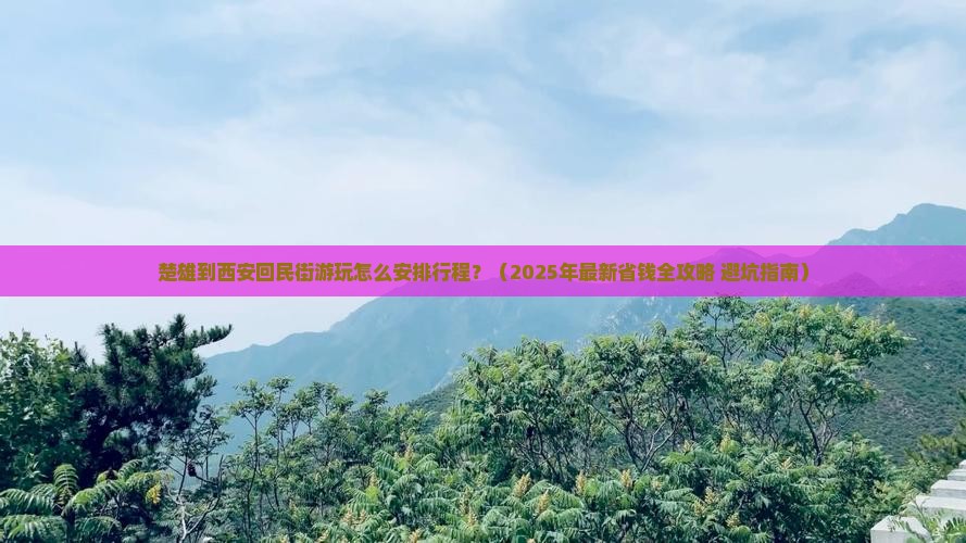 楚雄去西安回民街攻略