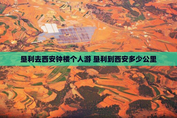 垦利去西安钟楼个人游
