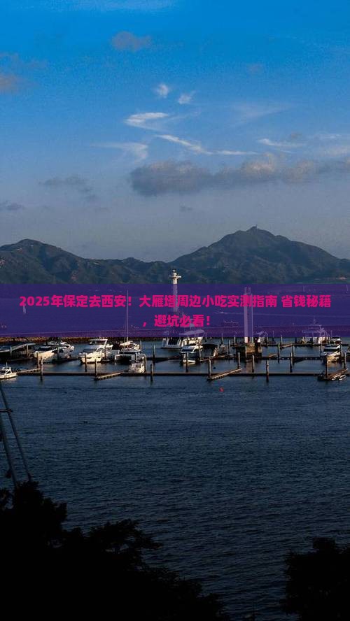 保定去西安大雁塔旅游小吃