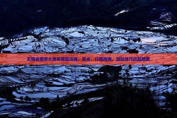 无锡去西安大唐芙蓉园攻略