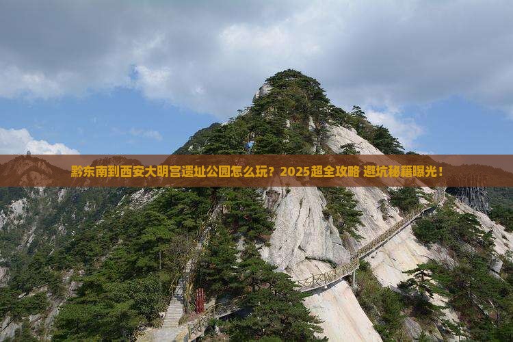 黔东南到西安大明宫国家遗址公园旅行社