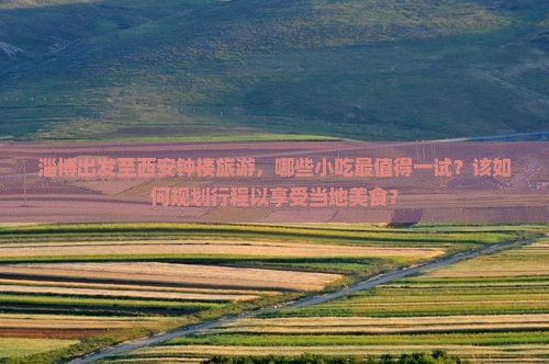 淄博出发至西安钟楼旅游，哪些小吃最值得一试？该如何规划行程以享受当地美食？