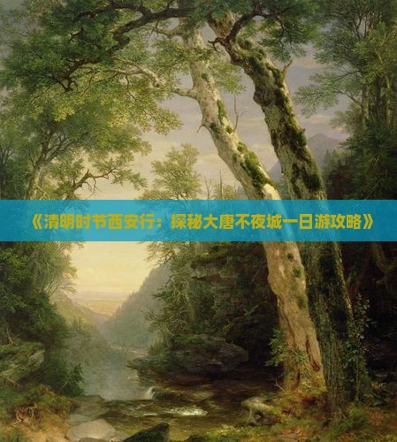 《清明时节西安行：探秘大唐不夜城一日游攻略》