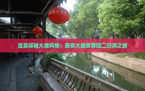 宜昌探秘大唐风情：西安大唐芙蓉园二日游之旅