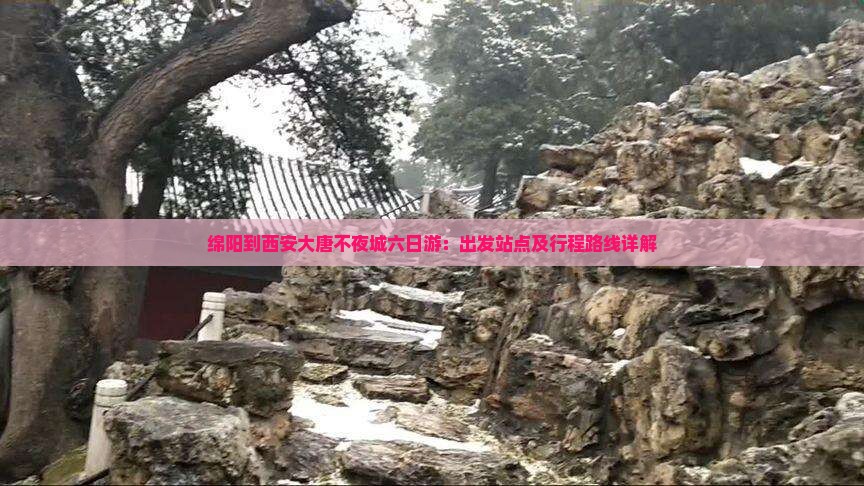 绵阳到西安大唐不夜城六日游：出发站点及行程路线详解