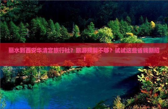 丽水到西安华清宫旅行社？旅游预算不够？试试这些省钱新招！