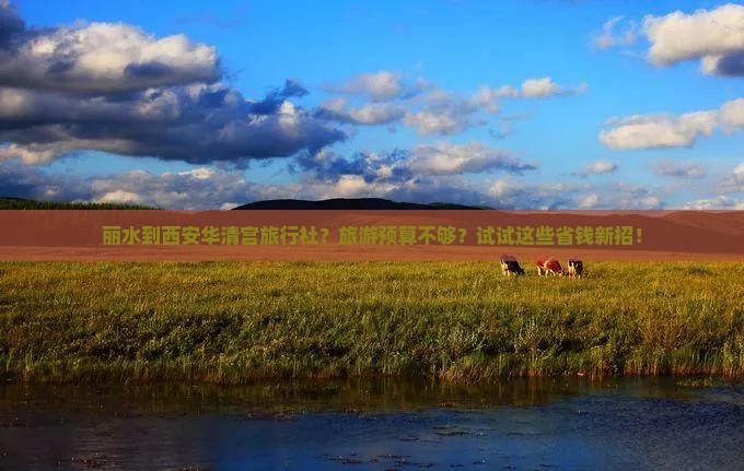 丽水到西安华清宫旅行社？旅游预算不够？试试这些省钱新招！