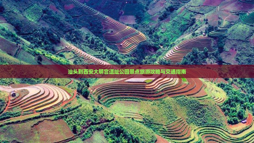 汕头到西安大明宫遗址公园景点旅游攻略与交通指南