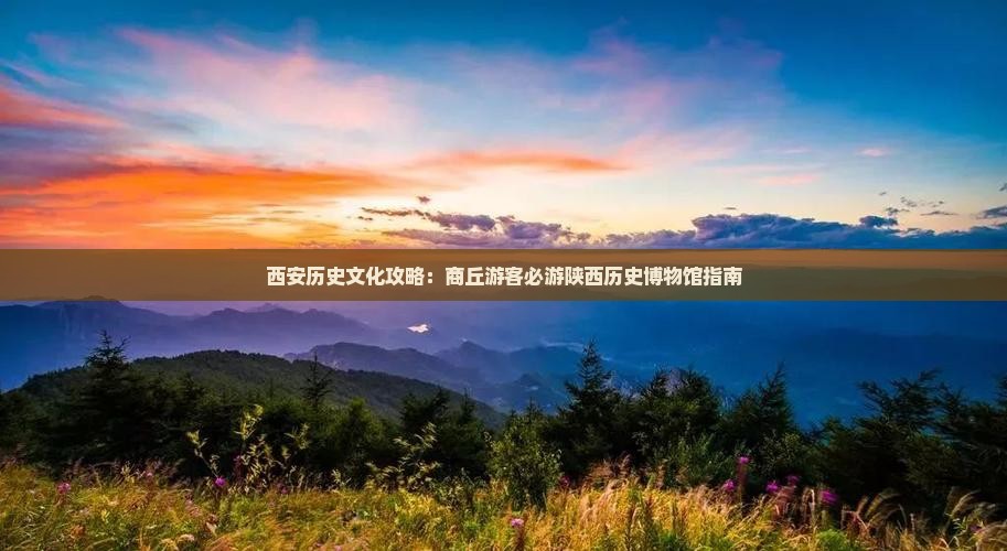 西安历史文化攻略：商丘游客必游陕西历史博物馆指南