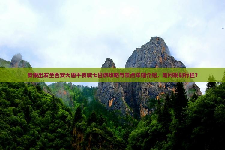 安康出发至西安大唐不夜城七日游攻略与景点详细介绍，如何规划行程？