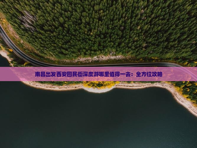 南昌出发西安回民街深度游哪里值得一去：全方位攻略