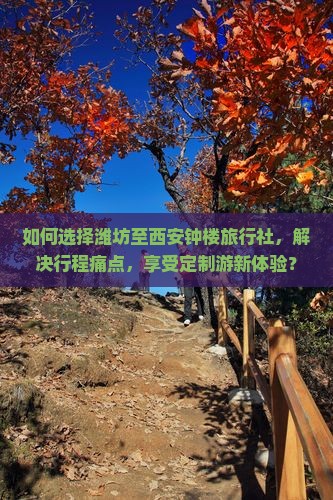 如何选择潍坊至西安钟楼旅行社，解决行程痛点，享受定制游新体验？