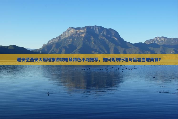 雅安至西安大雁塔旅游攻略及特色小吃推荐，如何规划行程与品尝当地美食？