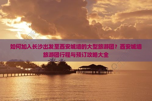 如何加入长沙出发至西安城墙的大型旅游团？西安城墙旅游团行程与预订攻略大全