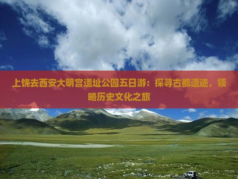 上饶去西安大明宫遗址公园五日游：探寻古都遗迹，领略历史文化之旅