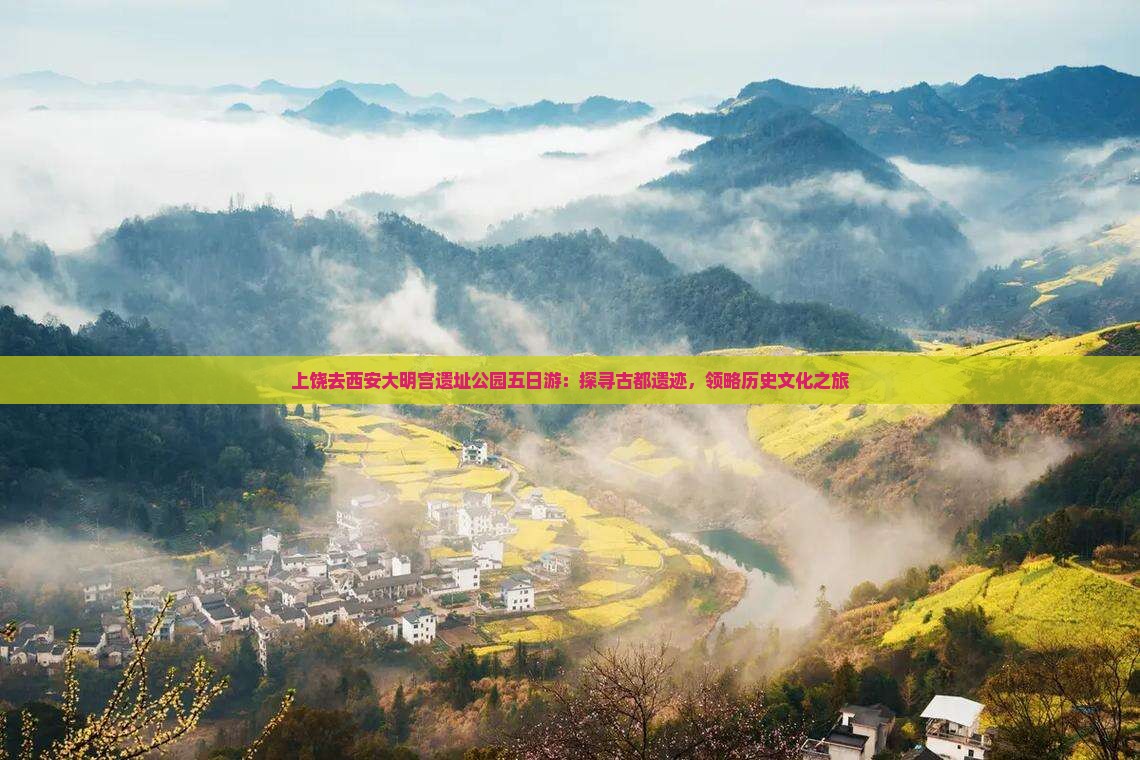 上饶去西安大明宫遗址公园五日游：探寻古都遗迹，领略历史文化之旅