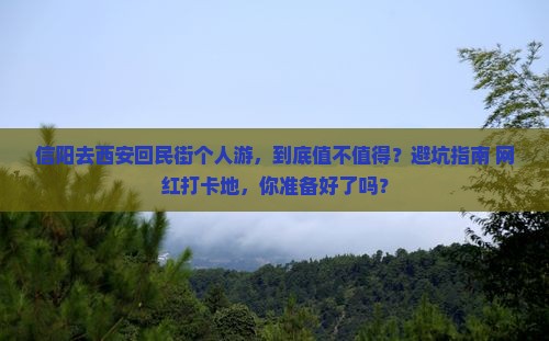 信阳去西安回民街个人游