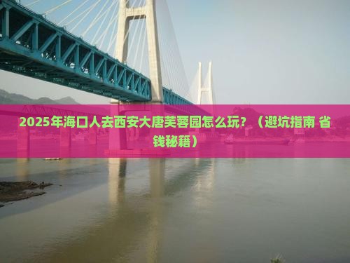 海口去西安大唐芙蓉园个人游