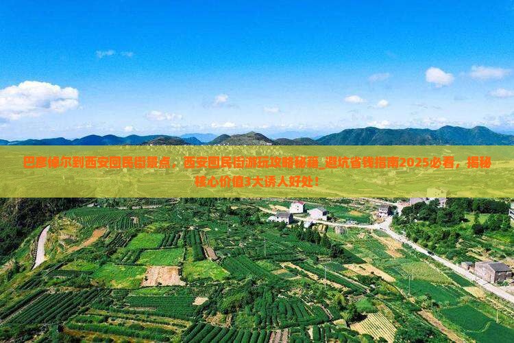 巴彦倬尔到西安回民街景点