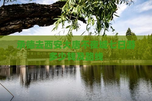 承德去西安大唐不夜城七日游