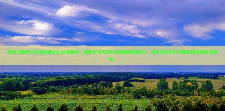 新余去西安大明宫国家遗址公园旅游