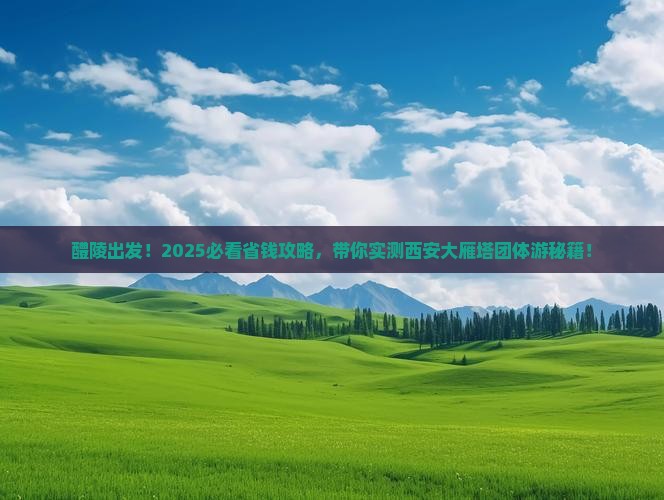 醴陵到西安大雁塔团体旅游