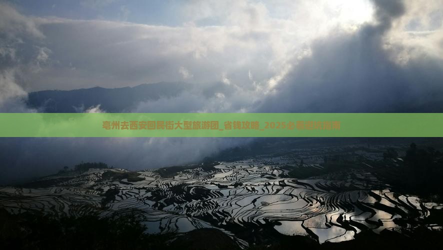 亳州去西安回民街大型旅游团