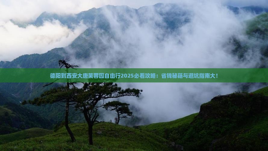 德阳到西安大唐芙蓉园自由行