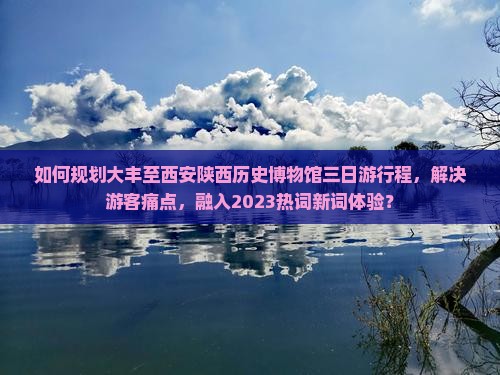 如何规划大丰至西安陕西历史博物馆三日游行程，解决游客痛点，融入2023热词新词体验？