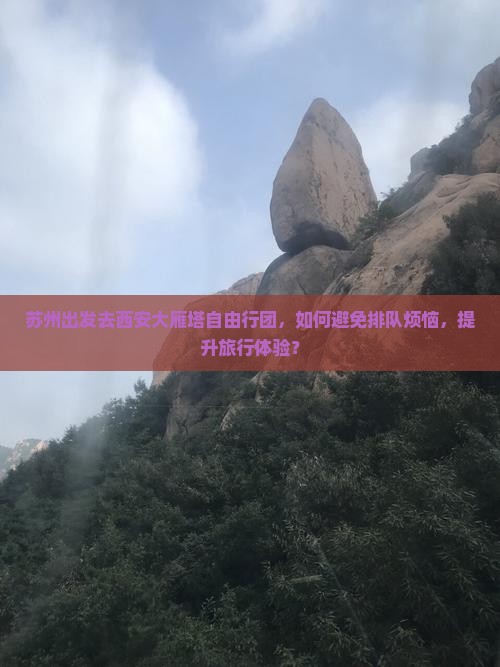 苏州出发去西安大雁塔自由行团，如何避免排队烦恼，提升旅行体验？