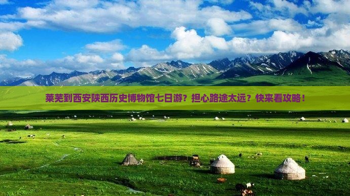 莱芜到西安陕西历史博物馆七日游？担心路途太远？快来看攻略！