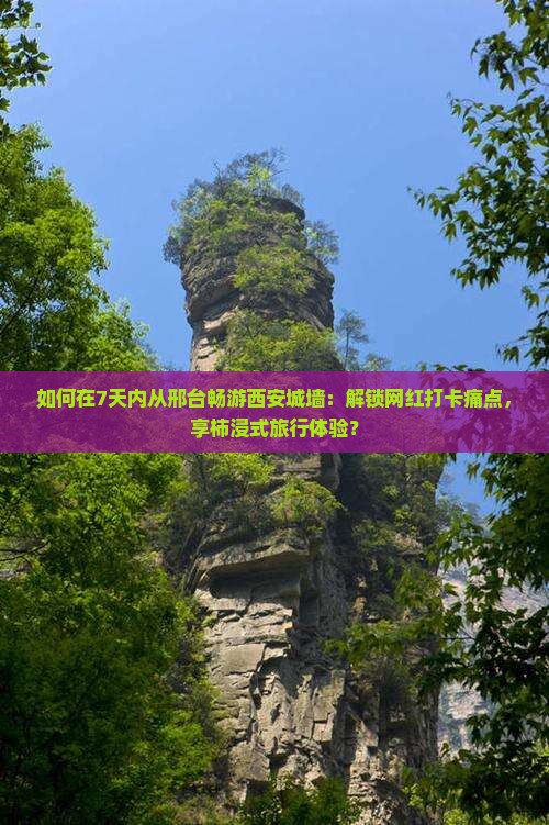 如何在7天内从邢台畅游西安城墙：解锁网红打卡痛点，享柿浸式旅行体验？