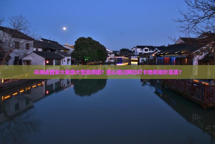 乌海去西安大雁塔大型旅游团？担心错过网红打卡地和低价高质？