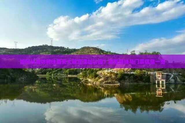 如何从潍坊前往西安大明宫遗址公园？游览路线与门票信息一览