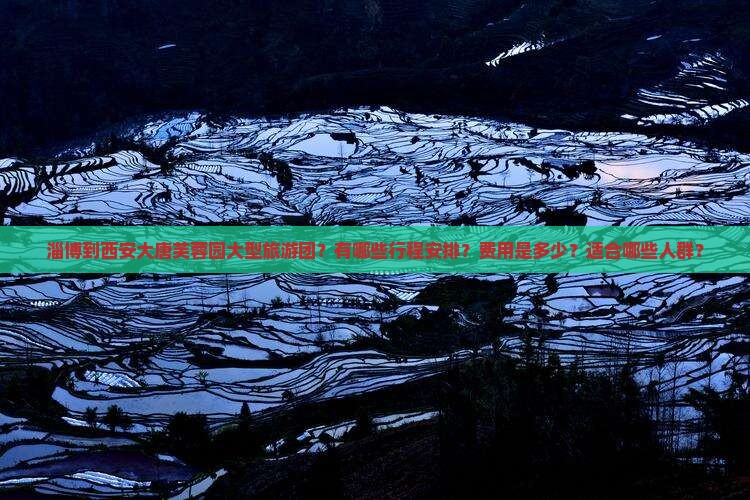 淄博到西安大唐芙蓉园大型旅游团？有哪些行程安排？费用是多少？适合哪些人群？