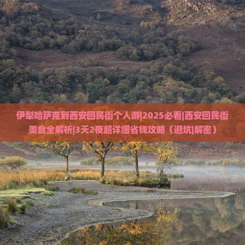 伊犁哈萨克到西安回民街个人游