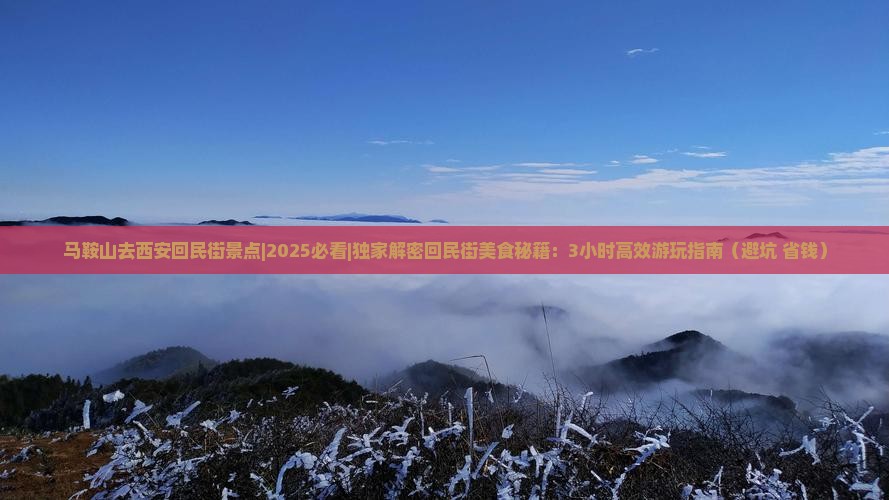马鞍山去西安回民街景点