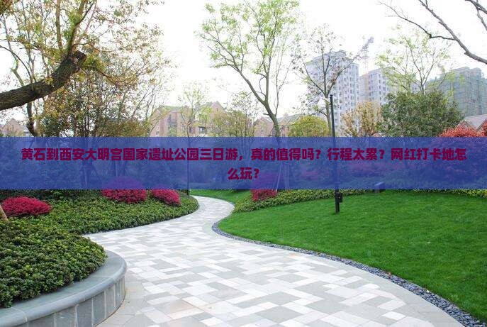 黄石到西安大明宫国家遗址公园三日游