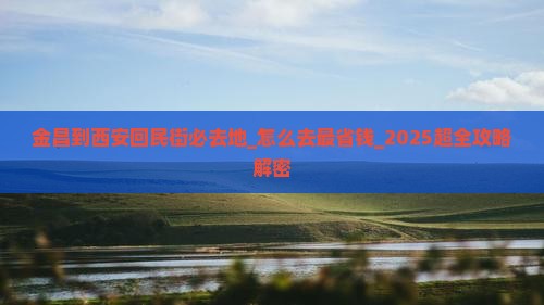 金昌到西安回民街必去地