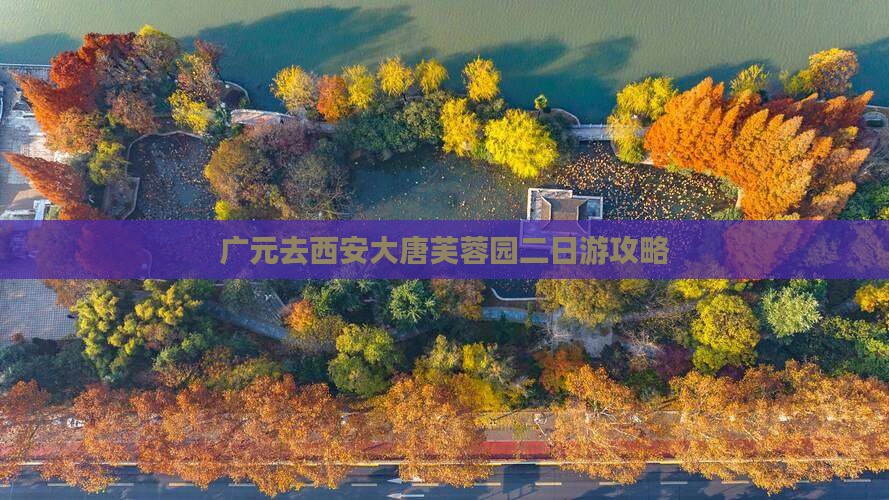 广元去西安大唐芙蓉园二日游