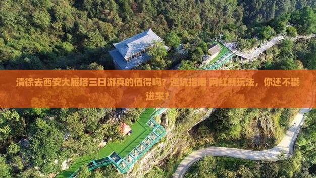 清徐去西安大雁塔三日游