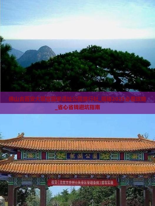佛山去西安大明宫国家遗址公园旅行社