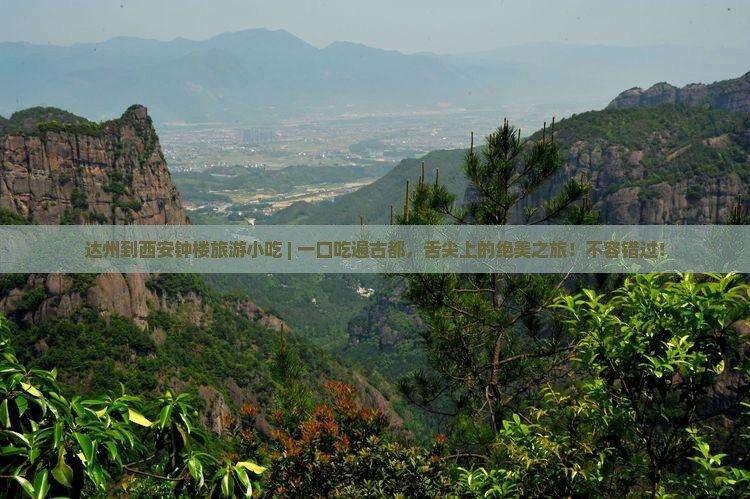 达州到西安钟楼旅游小吃