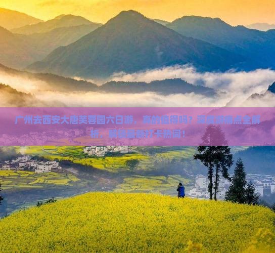 广州去西安大唐芙蓉园六日游